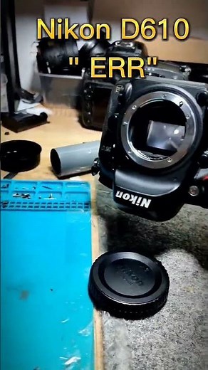 Kerusakan yg sering terjadi di Nikon D610 #nikon d610 err# YouTubeshort#ytshort#mastercameraofficial