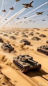 141K views · 1K reactions | Desert shock scene #May there be peace in the world without war #visualshock #GoChina (Video generated by AI, no inappropriate content) | mangal men | Facebook