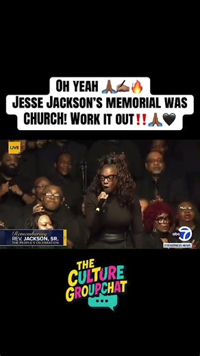 Celebrating Faith and Unity at Rev. Jesse Jackson Jr.'s Memorial