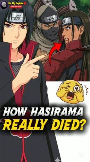 How Did Hashirama Senju REALLY Die In Naruto? #naruto #anime #shorts #madara