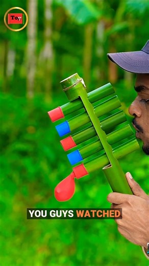 The Ultimate DIY Bamboo Balloon Launcher! 🎈