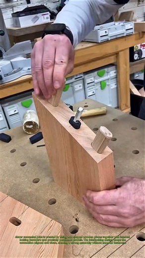 Smart Woodworking Trick for a Strong, Hidden Joint
