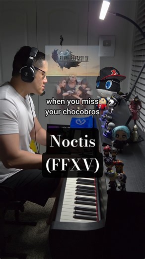 Noctis (FFXV NG+ Title Theme) - Piano Cover 🎹🖤 #ffxv #ff15 #noctis #finalfantasy #jrpg #pianocover