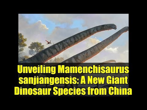 Unveiling Mamenchisaurus sanjiangensis: A New Giant Dinosaur Species from China