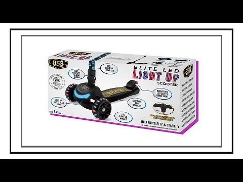 858 Elite LED Light Up Scooter