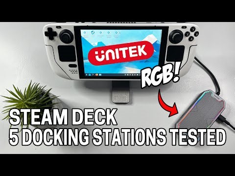 Steam Deck - Five Different USB Hubs Tested (Steam Deck Dock Alternatives)