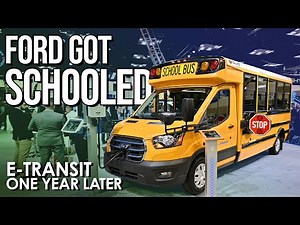 Ford E-Transit School Bus | 2023 Work Truck Week