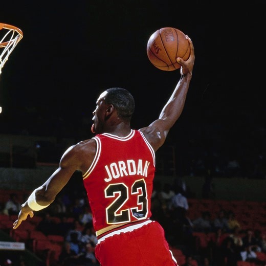 NBA Cobwebs on Instagram: "October 24, 1987: Chicago's Michael Jordan dunks on James Edwards of Phoenix during an NBA Preseason game at the Thomas & Mack Center in Las Vegas. Jordan finished with 28 PTS (10-19 FG/8-8 FT) but the Suns defeated the Bulls, 90-87. #otd #80s #nba #basketball #dunk #michaeljordan #chicagobulls #airjordan"