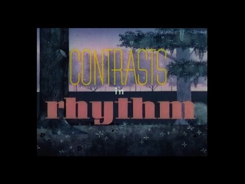 A Walt Disney Cartoon – Contrasts in Rhythm (1948) – 1955 RKO reissue titles