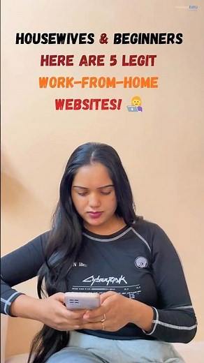 5 legit work from home websites for beginners & housewives 😱 #workfromhome #housewife #earning #ai