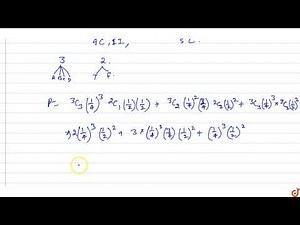 An objective type test paper has 5 questions. Out of these 5 question, 3 questions have four o