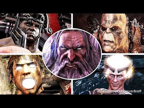 God of War 3 Remastered - All Bosses (With Cutscenes) [2K 60FPS] PS4 Pro