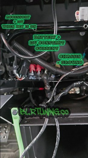 KAWASAKI TERYX H2 12 VOLT ACCESSORY HOOKUP #blrtuning
