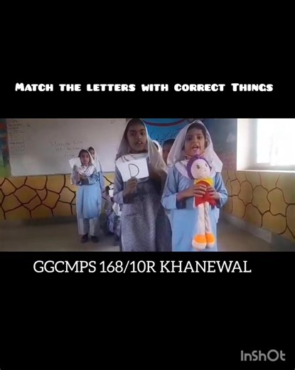 3.8K views · 16 reactions | Activity based learning. Match the letters  with correct things. Matching helps children develop their observation and comparison skills, as well as their ability to categorize and classify information. Sorting is the process of organizing and categorizing objects or ideas into groups based on their attributes or characteristics. Headmistress Ujala Khizer | DTE Punjab DSD | Facebook