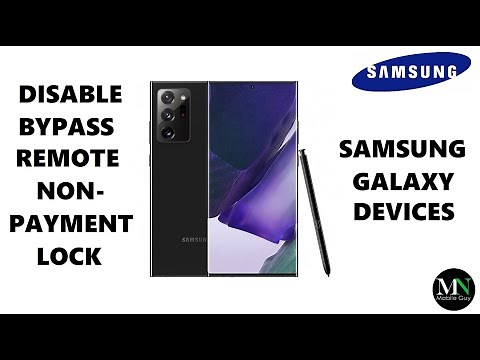 Disable / Bypass Remote Temporary Disabled Lock on Samsung Galaxy Devices!