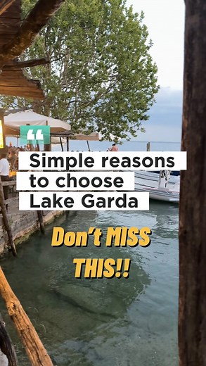 Reasons to go to Lake Garda? Well, where do I even begin… What makes Lake Garda so special is that everyone finds their own favorite. Some fall for the charm of Sirmione, others love the drama of Limone or the alpine vibes of Riva. 👉There’s no “right” spot – just your spot. Some of my personal gems? Punta San Vigilio (pure magic), the mountain village of Tignale, and of course – Sirmione, Limone and Riva. But the real secret? Don’t overplan. Just go. Get in the car, hop on a ferry, follow the c