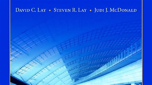 （英文版）David C. Lay, Steven R. Lay, Judi J. McDonald - Linear Algebra and Its Appl