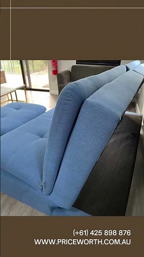 🛋️ Clearance Sample – Convertible Sofa Bed with Storage ✨