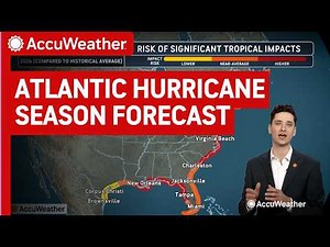 Atlantic Hurricane Season Forecast 2026: 11-16 Named Storms Predicted by AccuWeather