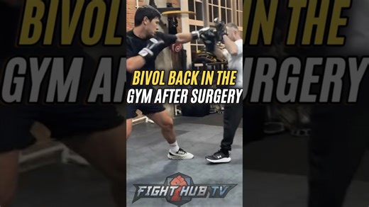 Dmitry Bivol returns to training following successful major back surgery