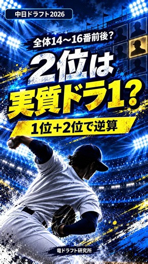 【中日 2026 ドラフト】中日のドラフト2位は「実質ドラ1」になる？