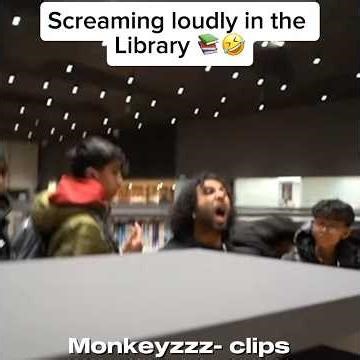 Screaming in library 🤣🤣 #viralvideo #fique#funnyshorts #funniestclips #funnymoments #fyp