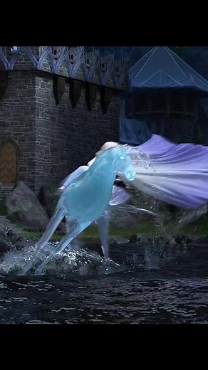 Magical Disney Cartoon Frozen Movie Scene