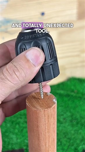 Turning a Drill into a Saw: Genius Hack Smart, sharp, and effective #CaliGarage #DIYTools #WorkshopHack | Lilly Green