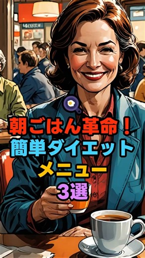 🍳朝ごはん革命！簡単ダイエットメニュー3選