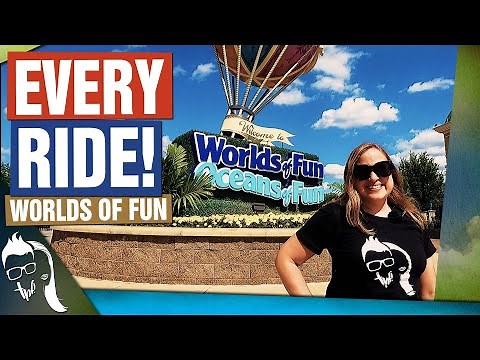 Worlds Of Fun Rides | EVERY RIDE at Worlds of Fun in Kansas City!