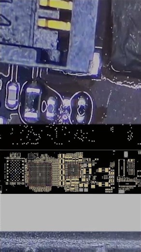 iPad Home Button Repair Previous Tech Damage 🔧#BoardRepair #iPadRepair #Microsoldering #RepairShorts