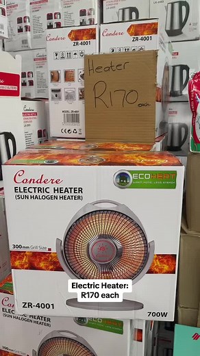 Condere Electric Heater:R170 each , available while stocks last✨ #cjshop #yousnoozeyoulose #electricheater #fypシ #parow #fypagee #fypシ゚viral #cjs