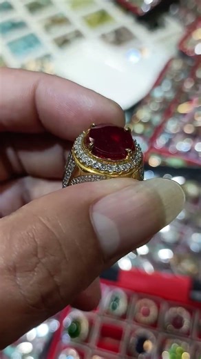 Natural Ruby Pigeon Blood Top Quality 🔥 #shorts #gemstone #batupermata #akikpetualang