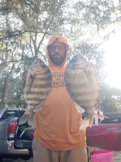 Facebook memories are not only fun memories to look at but also help you keep track of a time and place to catch fish #sheepshead #snook