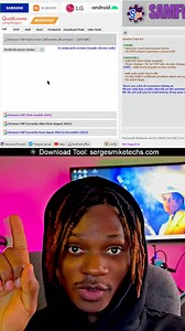 Get Free Unlocking Tool for android phones To download this tool search "serges mike techs unlocking tools" on your browser and download the tool from my website. #FRP #frpシ #frpbypass #passwordunlock #forgotpassword #freeunlockingtool #phoneunlocking #freefrpbypasstool Disclaimer: This video is created for educational purposes only. This content is intended solely for legitimate device servicing, repair, and authorized unlocking. We do not condone, promote, or support the unlocking, bypassing, 