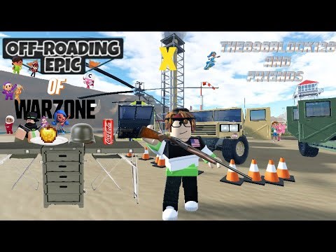 ROBLOX OFFROADING EPIC HUMVEE