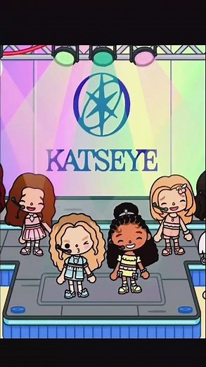 Katseye sings 'I'm Pretty' in Toca Boca World. #katseye_sis #tocaboca #tocabocaworld
