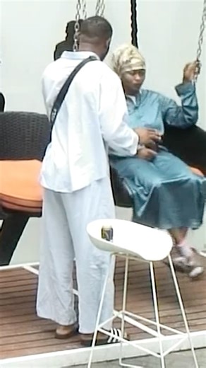 Big Brother Naija on Instagram: "Is this how siblings operate? 😅 Imisi (@imisiofficial) called Kola (@kolaomotoso_) outside to ‘tell him something’ but did she really, or she just wanted his attention? 👀 #BBNaija"