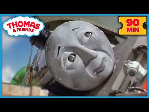 Henry's Bad Accident! | Thomas & Friends | 90+ Minutes!