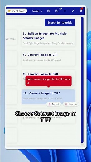 Batch convert multiple image formats to TIFF on Windows
