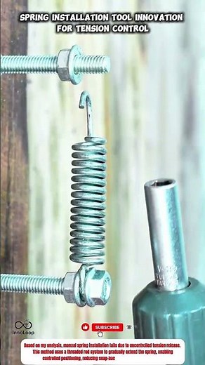 Spring Installation Tool Innovation for Tension Control