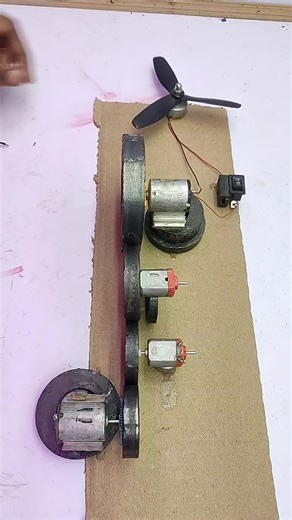 how to generate electricity with use magnet and DC motor #viralshort | Smart Project Experiment