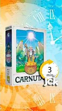 How to play Carnuta in 3 minutes [Board Game / JcK / Asmodee]