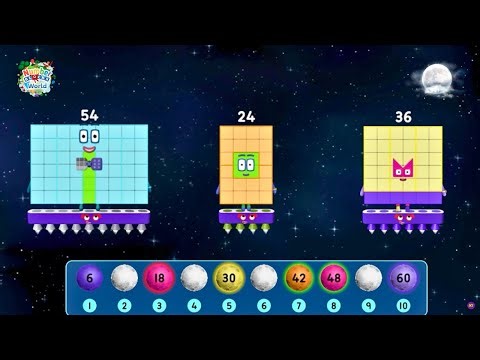 Math for Kids! Numberblocks World | Learn How to Multiply with Numberblocks 6
