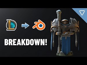 Modeling a League of Legends Turret in Blender!