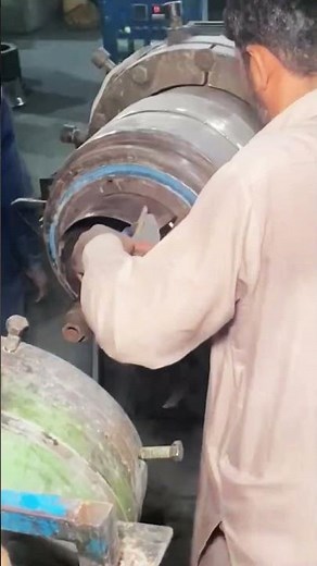 incredible Process Of Making PVC Pipe#machine #shorts