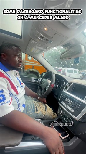 Some Dashboard functionalities on a Mercedes Benz ML350 | mercedes-benz