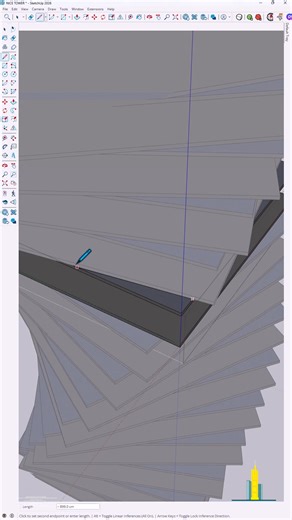 ✨ High-rise modeling made easier in SketchUp. This tower form is built using smart tools that help repeat and refine elements fast and accurately. 👇 Interested in the workflow? Like, save, and comment “tutorial” to learn more! Used plugins: 1001bit Tools, Play It Again Nice Tower Pro #SketchUpModel #NiceTower #ArchitecturalDesign #3DWorkflow #SketchUpTips | Nice Tower Pro