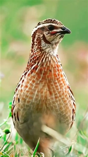 Beautiful Common Quail Sound #youtubeshorts | HD Video #quailsound #quailbirds #wildlife