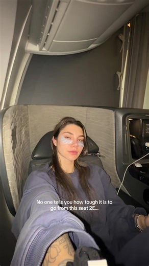 Nobody warns you about the heartbreak 🥲 #travel #travelvibes #businessclass #economyclass #relatable
